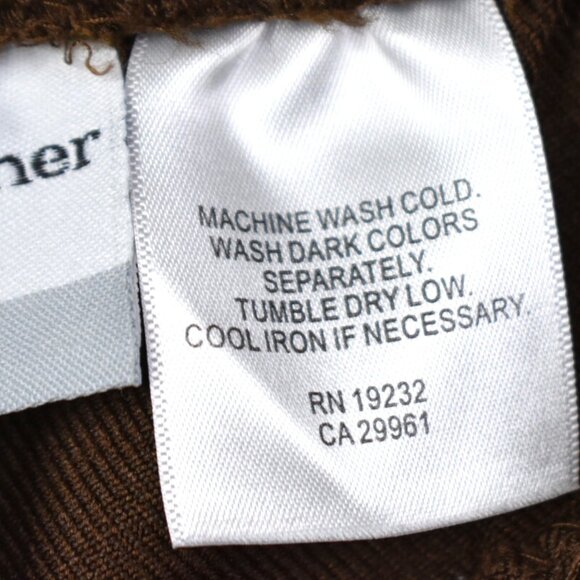 Alfred Dunner Pants Womens Brown Stretch Polyester Elastic Waistband Workwear - Picture 7 of 8